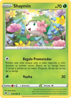 Shaymin, Resplandor Astral Nº 014 Normal