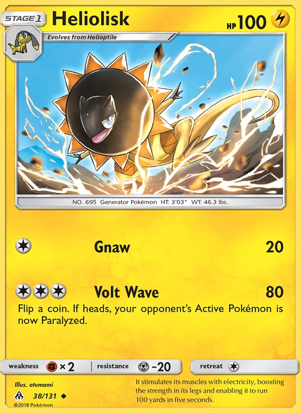 Heliolisk, Forbidden Light No. 38