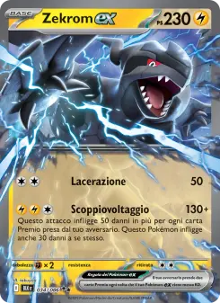 Zekrom-ex, Luce Nera No. 034 Holo