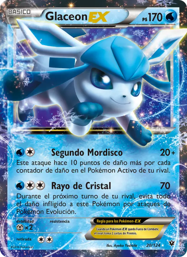 Glaceon EX, Destinos Enfrentados Nº 20