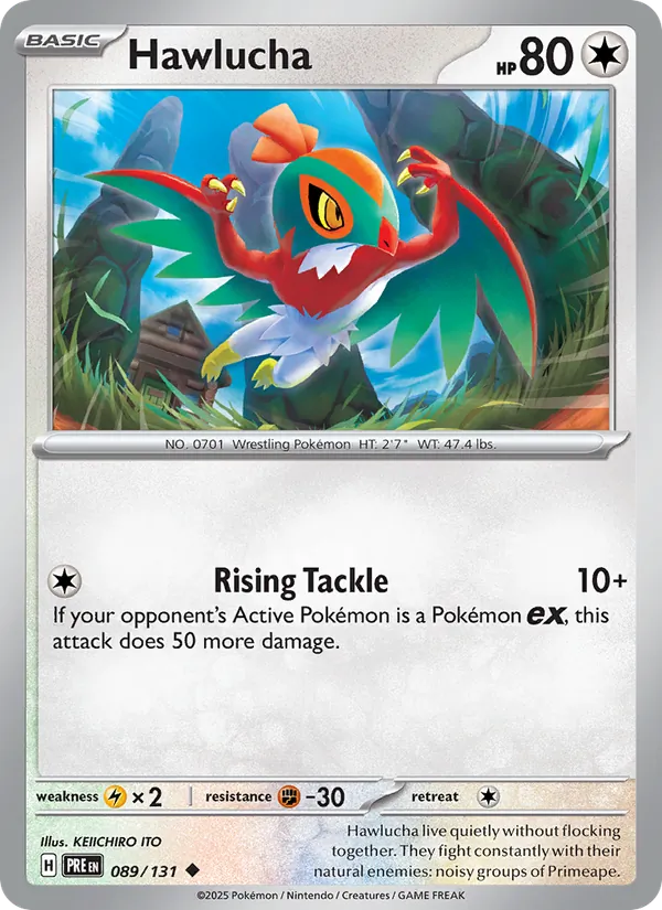 Hawlucha, Prismatic Evolutions No. 089