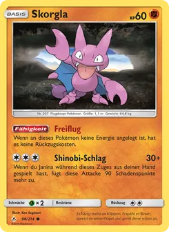 Skorgla, Kräfte im Einklang Nº 98 Normal