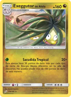 Exeggutor de Alola, Union de Aliados No. 114 Normal