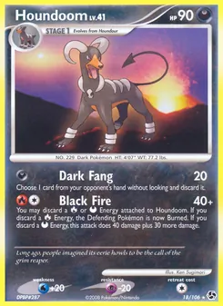 Houndoom, Great Encounters Nº 18 Normal