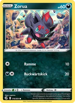 Zorua, Fusions Angriff Nº 170 Normal