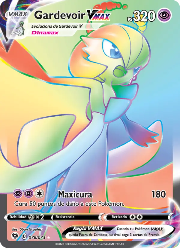 Gardevoir VMAX, Camino de Campeones No. 76