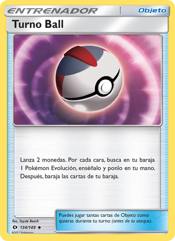 Turno Ball, Sol y Luna No. 134