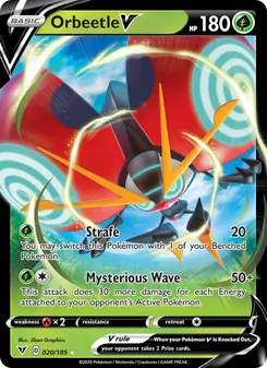 Orbeetle V, Vivid Voltage No. 20 Holo