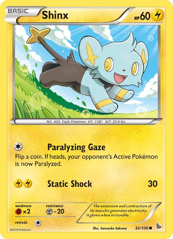 Shinx, Flashfire Nº 32