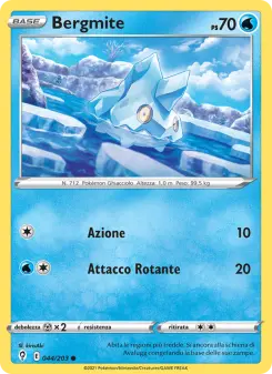 Bergmite, Evoluzioni Eteree Nº 44 Normal