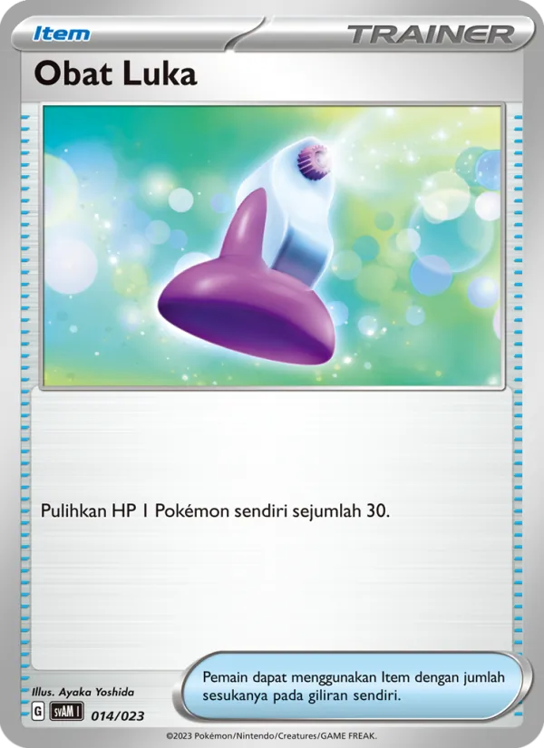 Obat Luka, Fuecoco & Ampharos ex No. 014