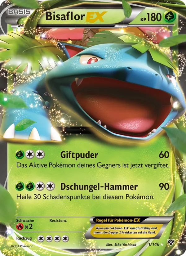 Bisaflor EX, XY Nº 1