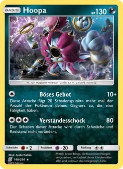 Hoopa, Bund der Gleichgesinnten Nº 140 Normal