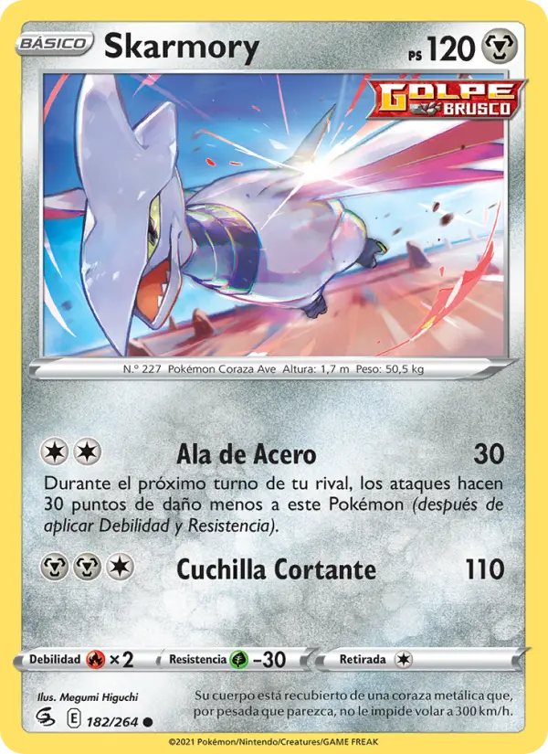Skarmory, Golpe Fusión No. 182