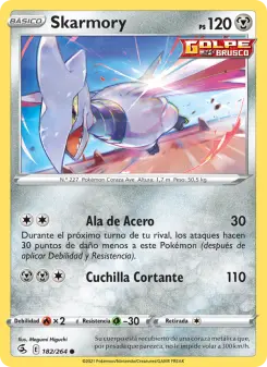 Skarmory, Golpe Fusión No. 182 Normal