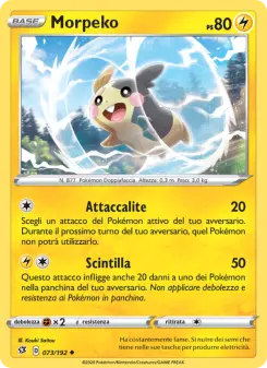 Morpeko, Fragore Ribelle No. 73 Normal
