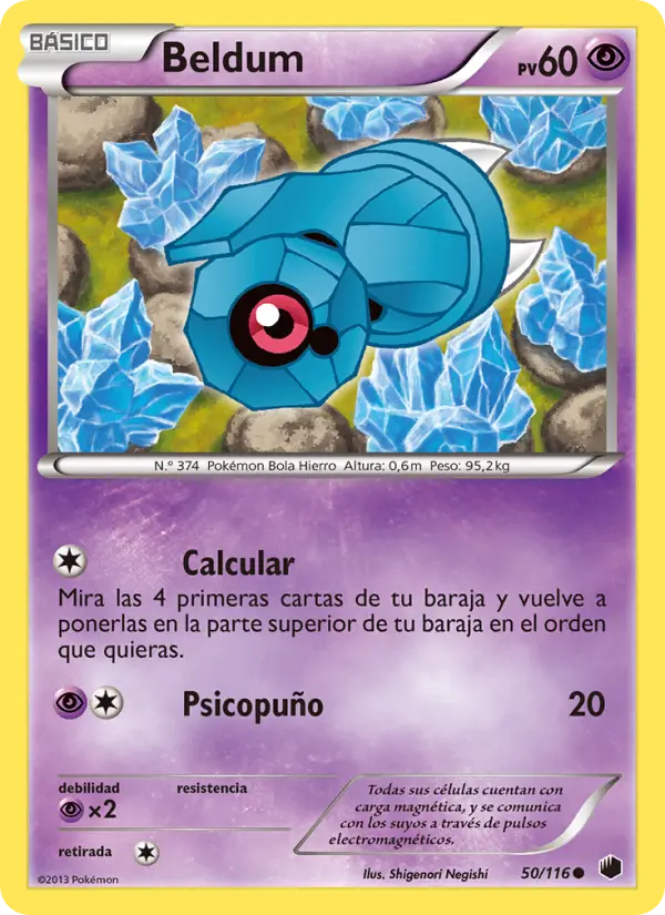 Beldum, Glaciación Plasma No. 50