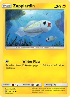 Zapplardin, Bund der Gleichgesinnten No. 63 Normal