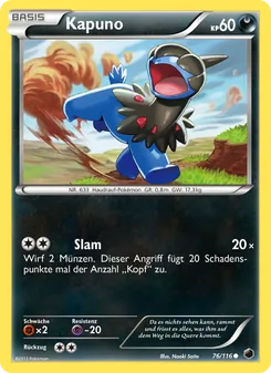 Kapuno, Plasma-Frost Nº 76 Normal