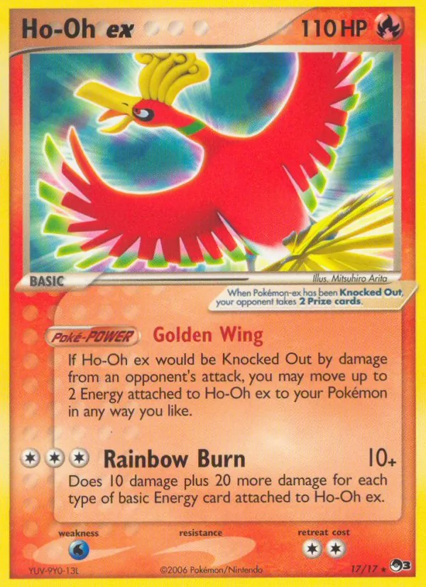 Ho-Oh ex, POP Series 3 No. 17