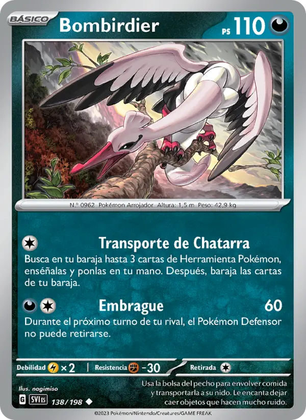 Bombirdier, Escarlata y Púrpura No. 138