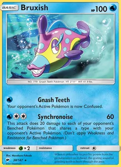 Bruxish, Burning Shadows No. 38 Normal