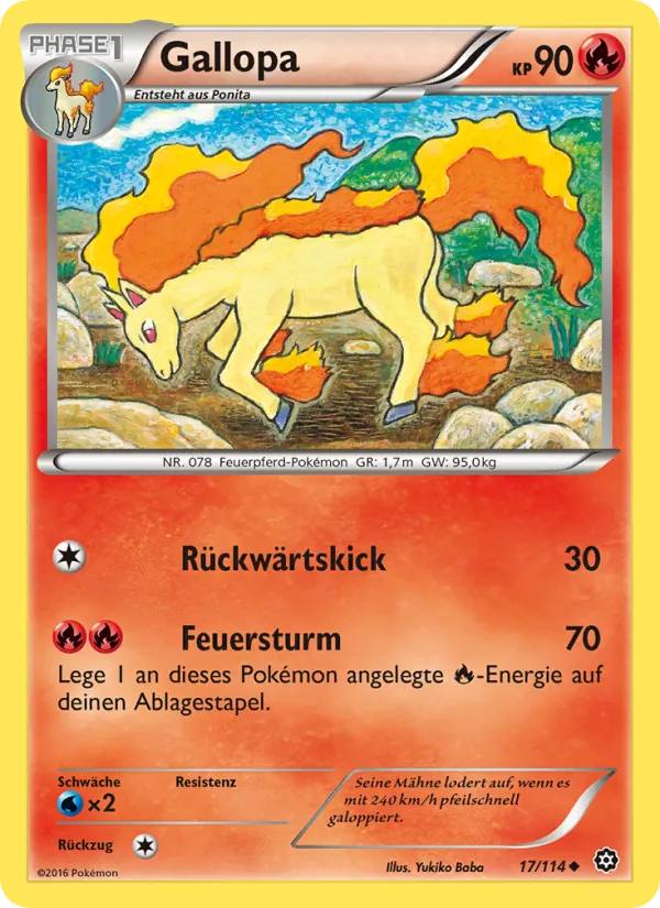Gallopa, Dampfkessel No. 17
