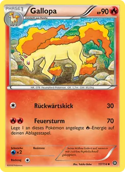 Gallopa, Dampfkessel No. 17 Normal