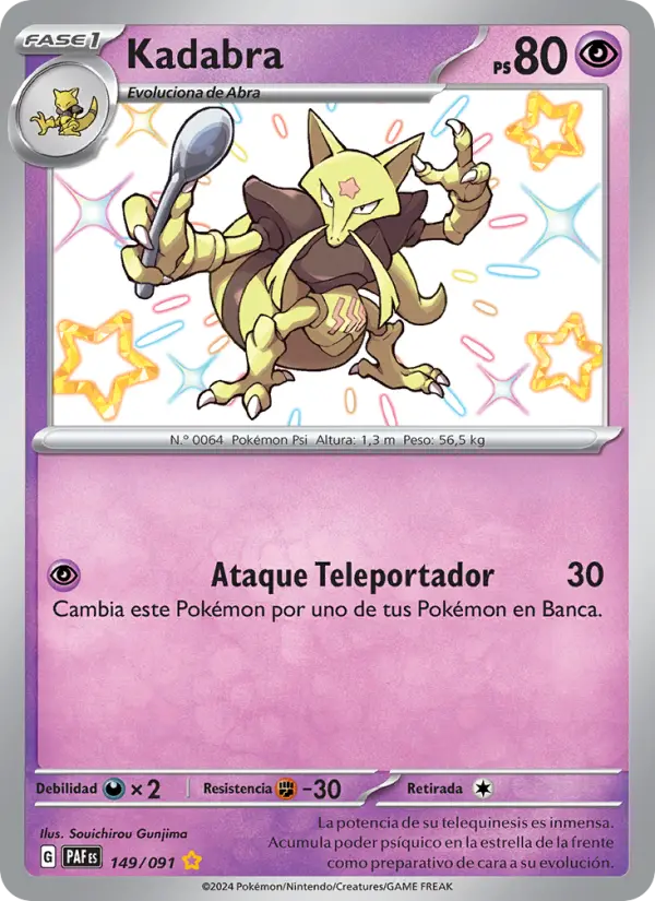 Kadabra, Destinos de Paldea No. 149