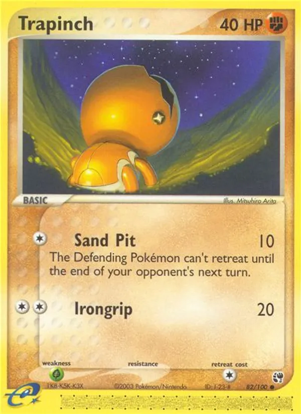Trapinch, Sandstorm Nº 82