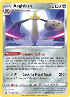 Aegislash, Estilos de Combate Nº 107 Reverse
