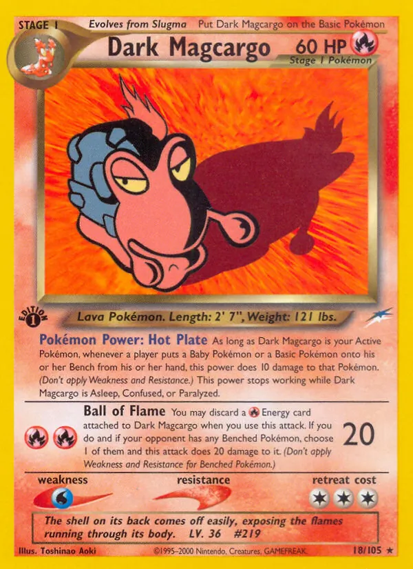 Dark Magcargo, Neo Destiny No. 18