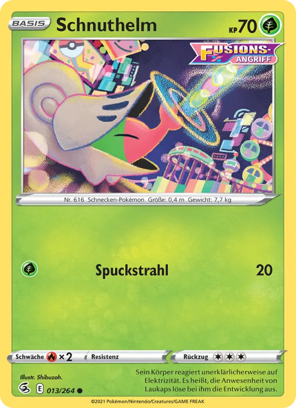 Schnuthelm, Fusions Angriff Nº 13