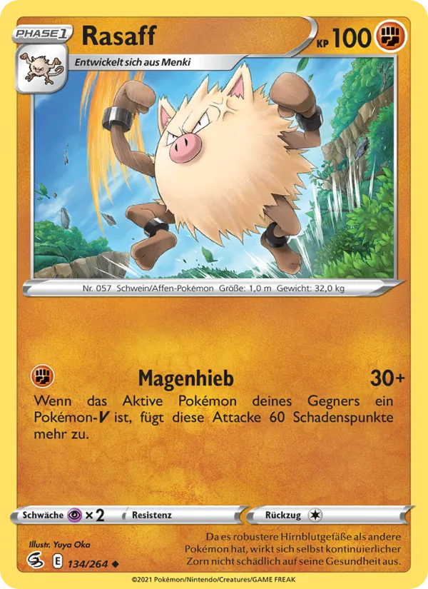 Rasaff, Fusions Angriff Nº 134