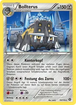 Bollterus, Dampfkessel No. 70 Normal