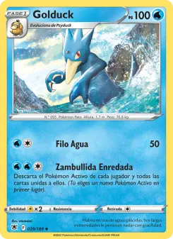 Golduck, Resplandor Astral Nº 029 Normal