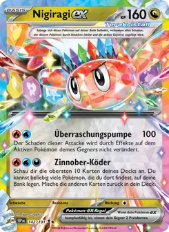 Nigiragi-ex, Stürmische Funken Nº 142 Holo