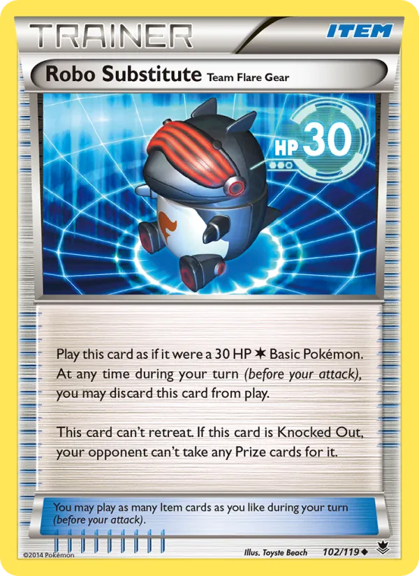 Robo Substitute Team Flare Gear, Phantom Forces Nº 102