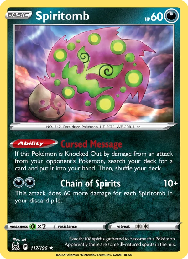 Spiritomb, Lost Origin No. 117