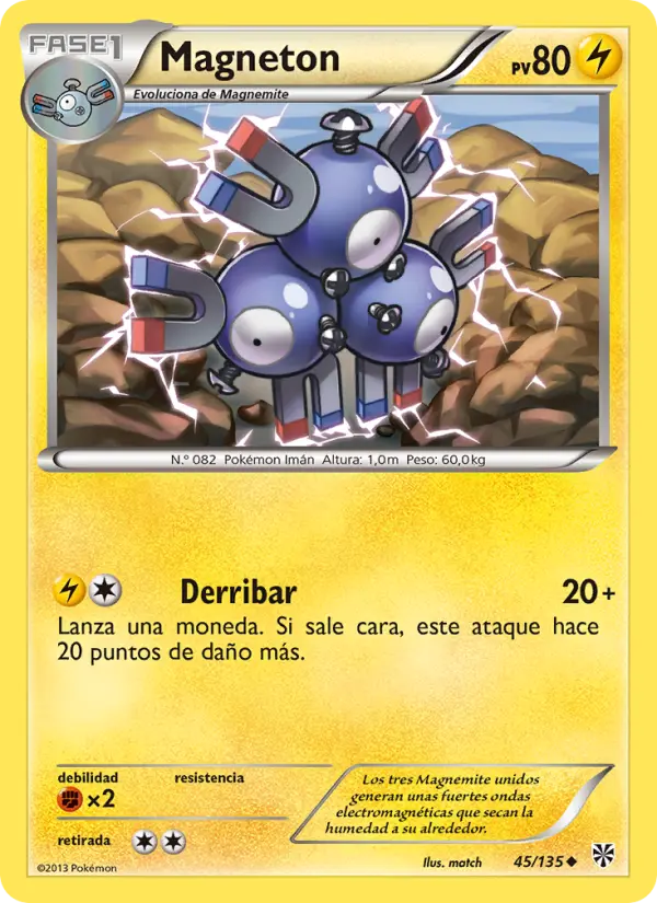 Magneton, Tormenta Plasma Nº 45