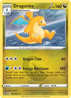 Dragonite, Silver Tempest No. 131 Normal