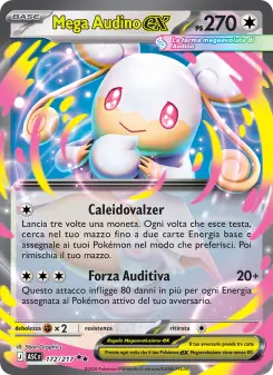 Mega Audino-ex, Ascesa Eroica Nº 172 Holo