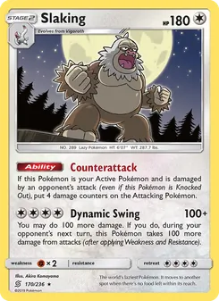 Slaking, Unified Minds No. 170 Normal