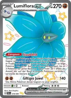 Lumiflora-ex, Paldeas Schicksale No. 218 Holo