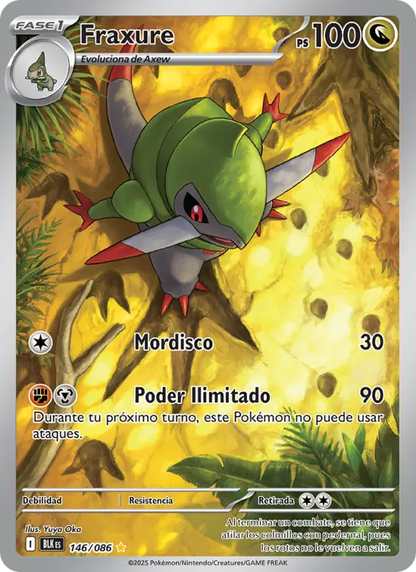 Fraxure, Fulgor Negro No. 146