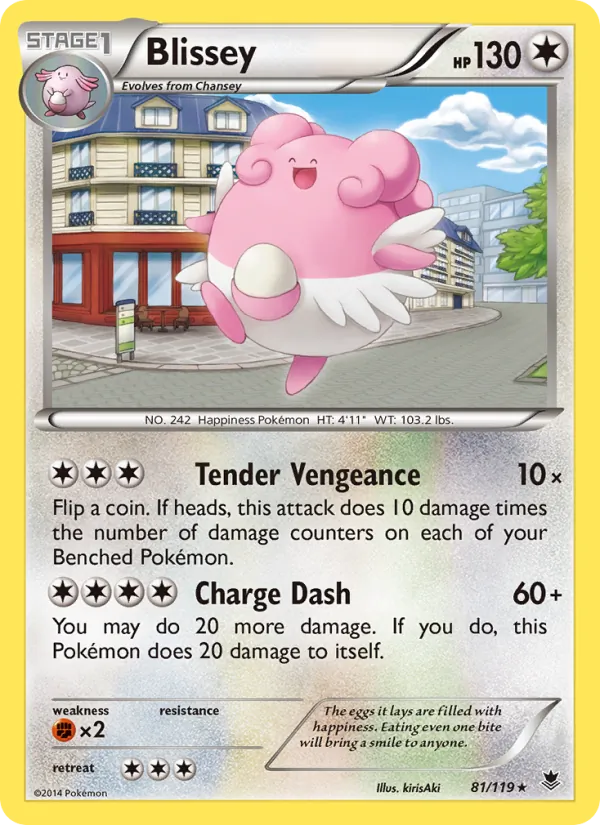 Blissey, Phantom Forces No. 81