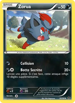 Zorua, Pouvoirs Émergents Nº 66 Normal