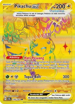 Pikachu ex, Festival Terastal ex No. 236 Normal