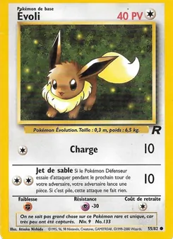 Évoli, Team Rocket Nº 55 Normal