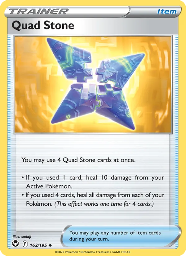 Quad Stone, Silver Tempest No. 163